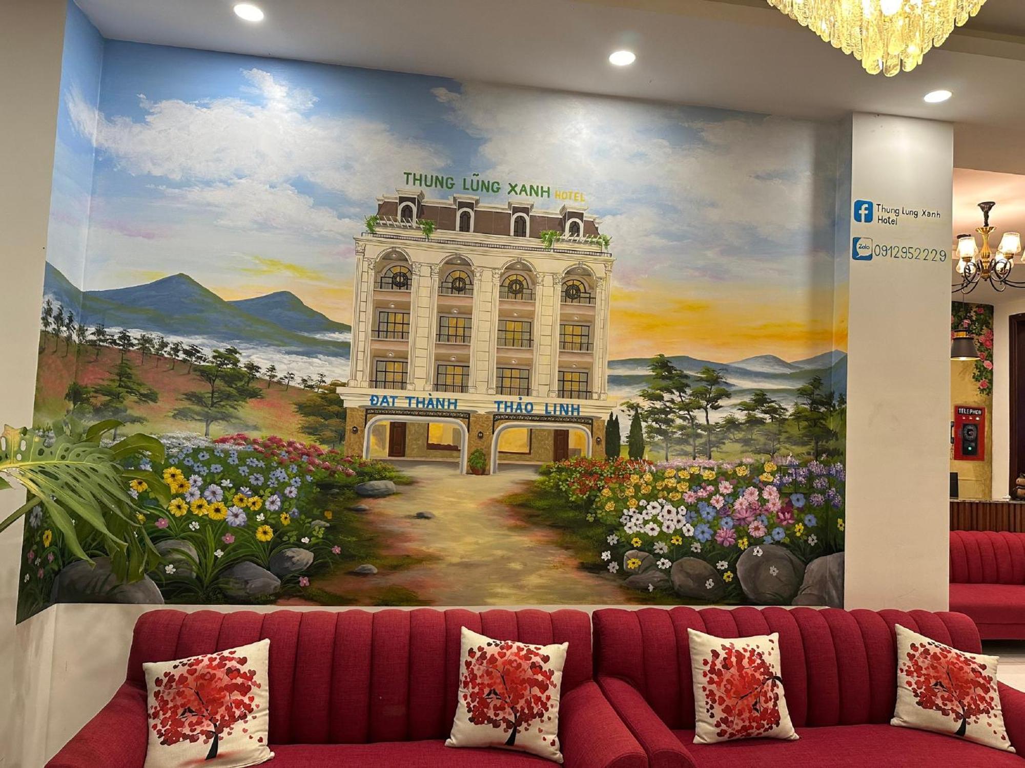Thung Lung Xanh Tqk Hotel دالات المظهر الخارجي الصورة